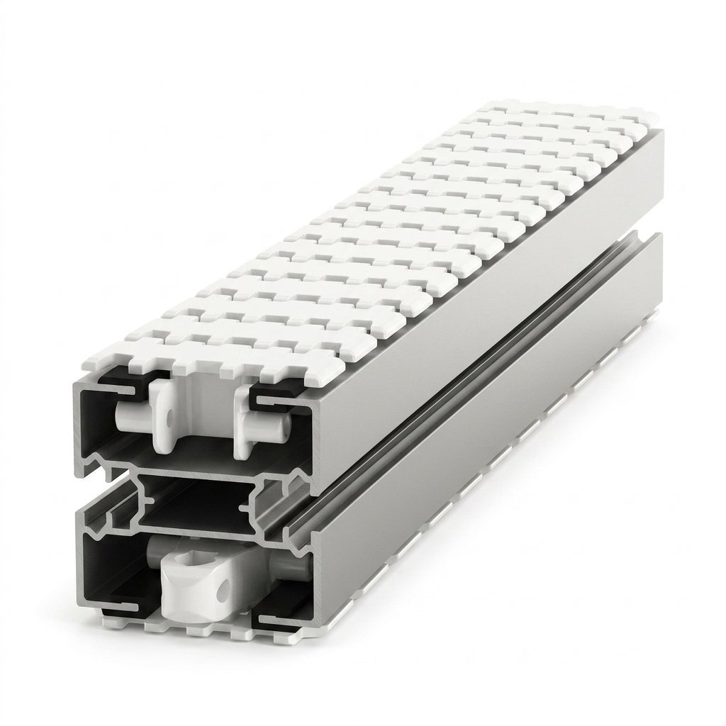 Aluminium chain conveyor